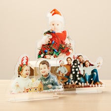 Christmas Photo Acrylic Cutout Statuette - 50244