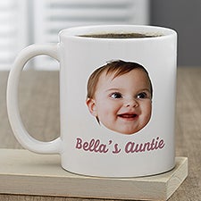 Photo Face Cutout Personalized Coffee Mug - 50285