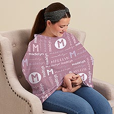 Youthful Name Personalized Nursing Cover  - 50371