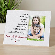 My Forever Personalized Off-Set Picture Frame - 50496