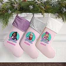 Barbie™ Holiday Personalized Stockings - 50510