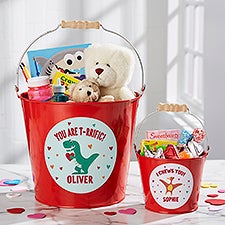 Dino-Mite Personalized Treat Bucket - 50549