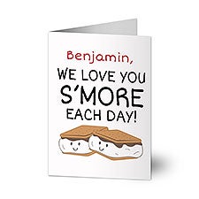 Love You Smore Personalized Greeting Card - 50571