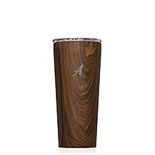 Engraved Corkcicle Monogram 24oz Large Tumbler in Walnut      - 50606