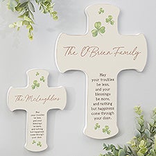 Irish Door Blessing Personalized Cross - 50665