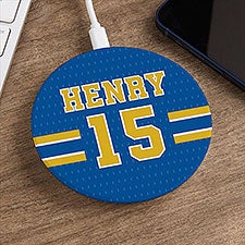 Sports Jersey Personalized Wireless Charging Pad  - 50786