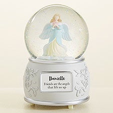 Friendship Personalized Angel Snow Globe  - 50912