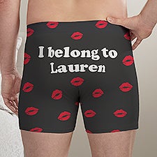 Write Your Own Personalized Romantic Boxers - 50922