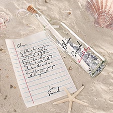 Love Letter Personalized Romantic Letter In A Bottle  - 51224