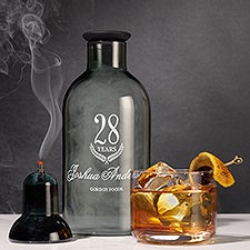 Custom Retirement Logo Smoked Cocktail Set by Viski® - 51249