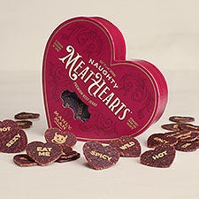 Naughty Manly Man Meat Hearts Box  - 51252