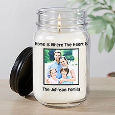 Picture Perfect Personalized Farmhouse Candle Jar - 51498