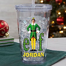 Buddy the Elf Personalized Acrylic Tumbler  - 51716