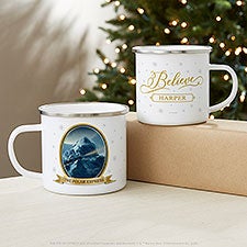 Polar Express® Personalized Christmas Camp Mug - 51736