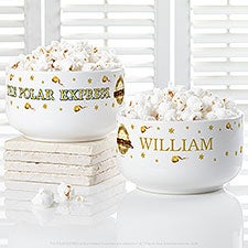 Polar Express® Personalized 14 oz. Snack Bowl - 51739