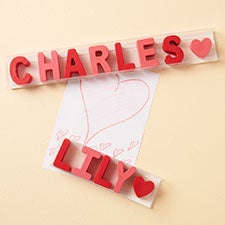 Valentines Name Personalized Crayons - 51813D