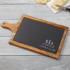 Engraved Logo Slate Cheese Board - 51861