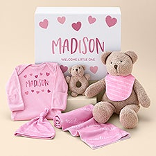 Hi Little One Personalized Baby Girl Gift Set - 51958