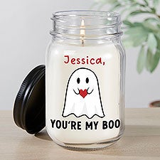 Youre My Boo Personalized Farmhouse Candle Jar - 51967