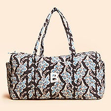 Vera Bradley Embroidered Original Duffel- Calyx+Quill Black - 52034