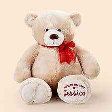 You Are The Bear-y Best Personalized Jumbo Lotsa Love® Big Bear™  - 52274