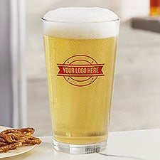 Personalized Logo Printed Pint Glass - 52413