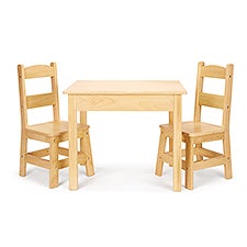 Melissa  Doug® Wooden Table and Chairs - 52671D