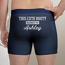 This Booty Belongs To Personalized Boxer Shorts  - 52891