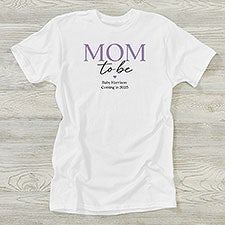 Mom to Be Personalized Adult Shirts - 52978