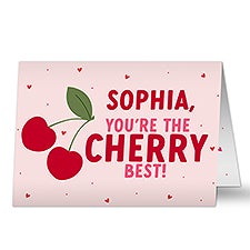 Sweet Cherries Personalized Greeting Card  - 53411