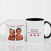 Loving You Personalized Photo Message Ceramic Coffee Mug - 5841