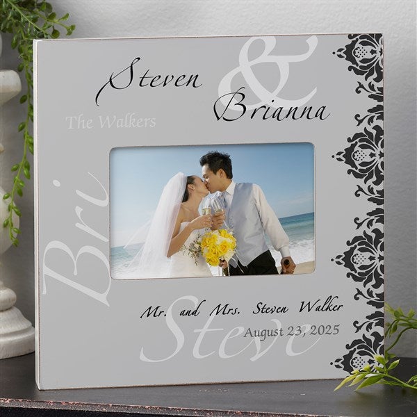 Personalized Wedding Picture Frames - Wedding Day - 10360