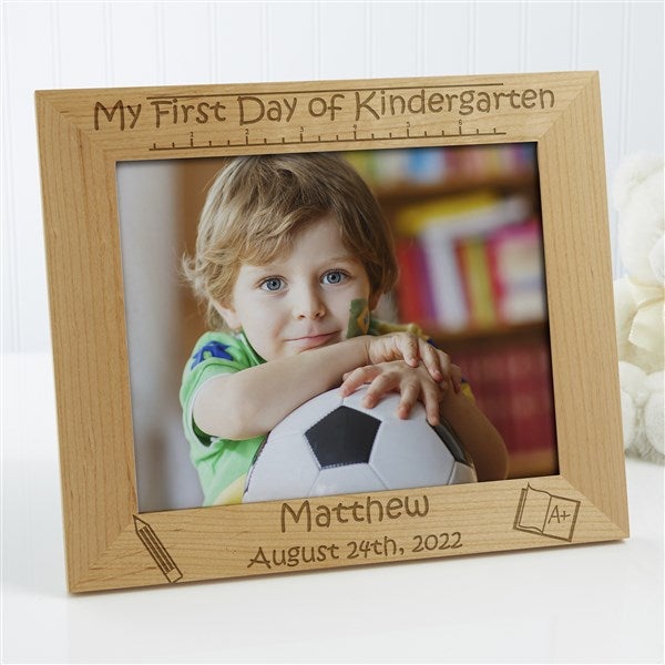 Personalized Kids Pictures Frames - 1st Day of School - 10619