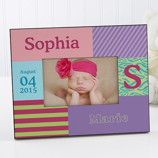 10648   Trendy Girl Personalized Photo Frame 