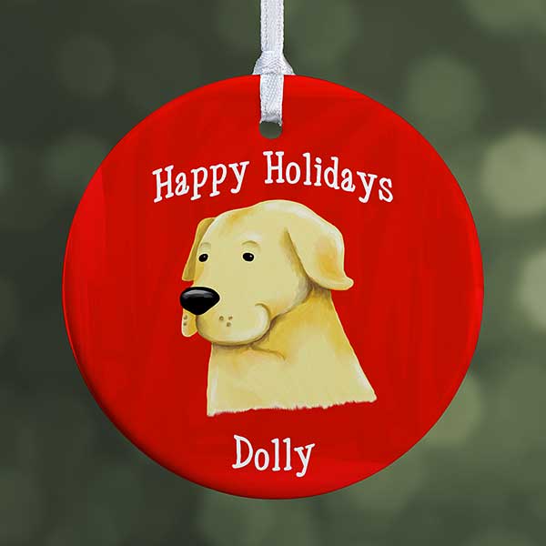 Personalized Dog Breed Christmas Ornaments - 11054