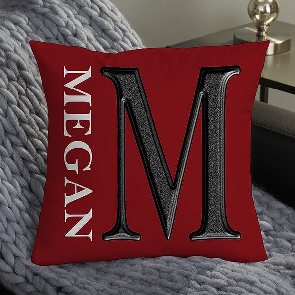 Pillow Talk Accessories- Monogram Pillows and Personalized Gifts