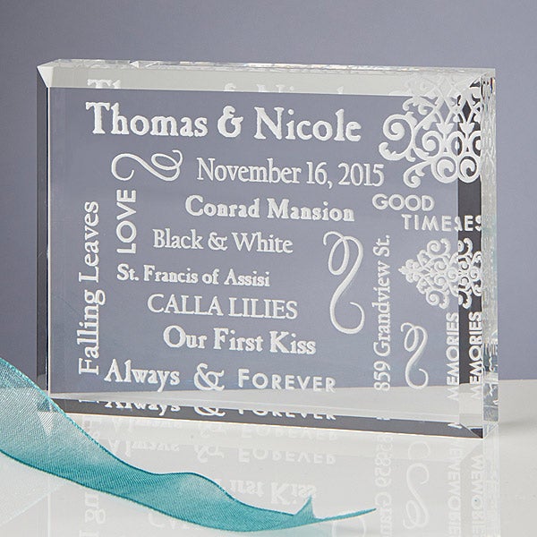 11140   Our Life Together Personalized Keepsake 