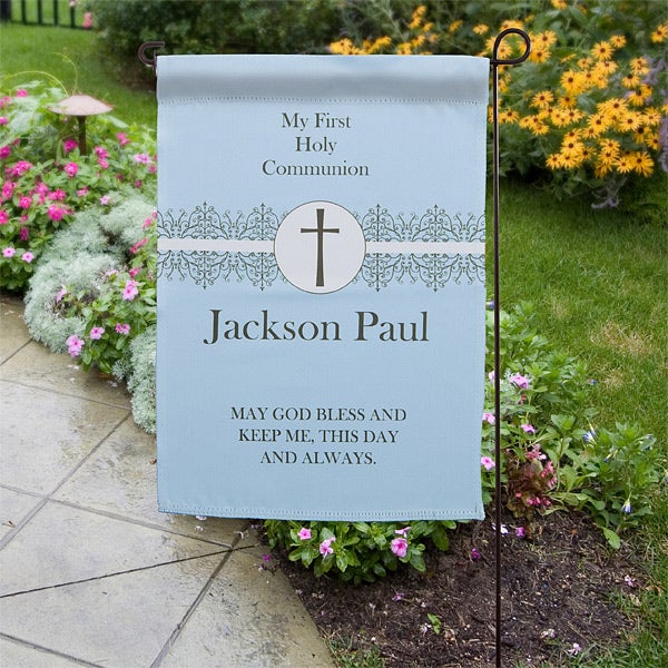 Personalized Garden Flags - First Communion - 11253