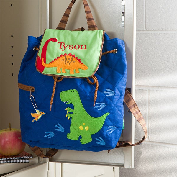 11295   Dino Embroidered Backpack 