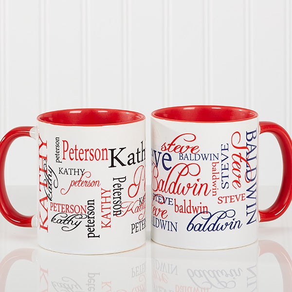 Personalized Coffee Mugs - My Name - 11539