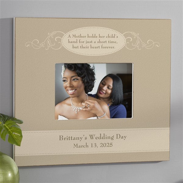 Personalized Wedding Picture Frame - Mother Of The Bride - 11689