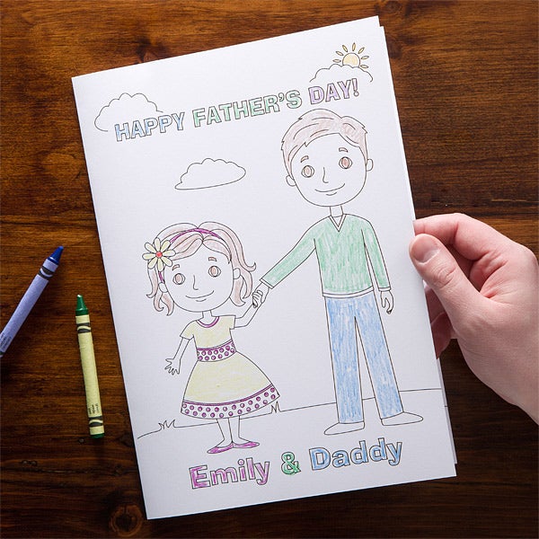 Father's Day Greeting Card Drawing | epicrally.co.uk