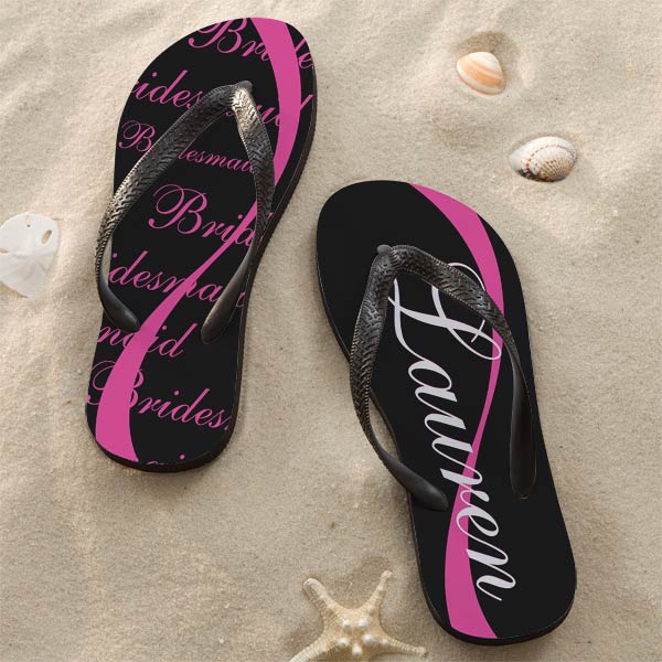 Personalized Flip Flop Sandals 