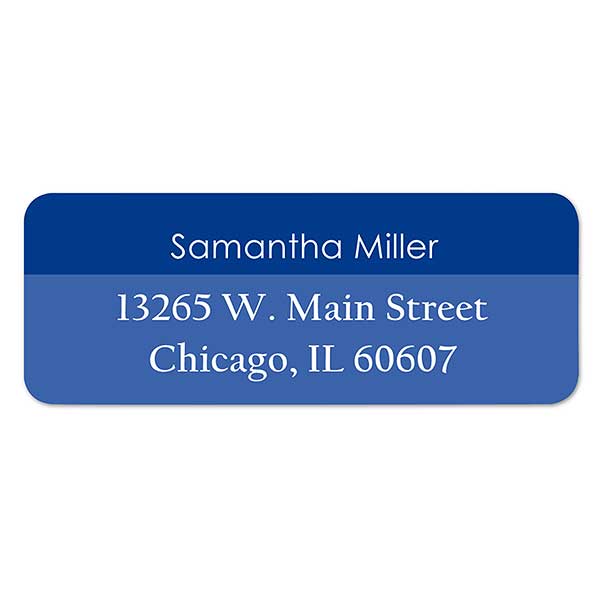 Personalized Return Address Labels - You Name It - 12337