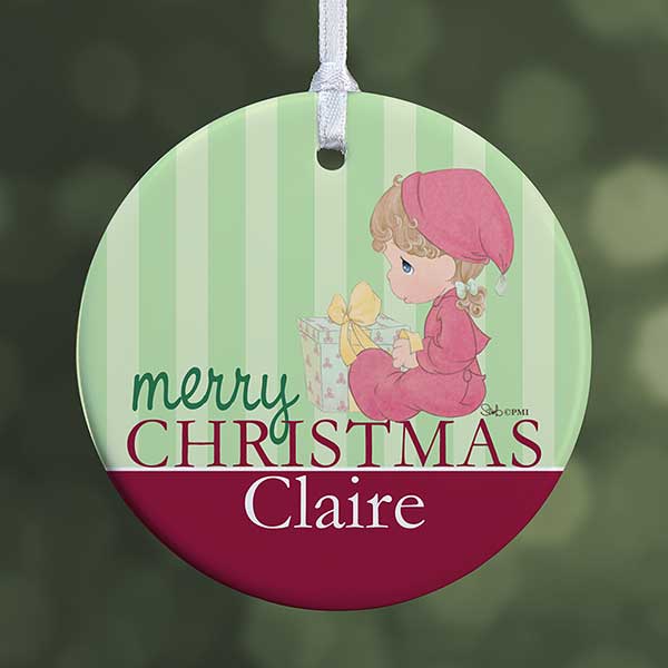 Personalized Baby's First Christmas Ornaments - Precious Moments - 12464