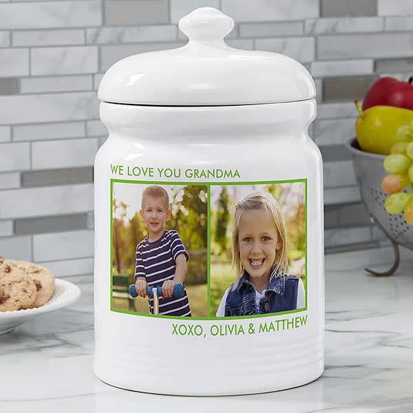 Personalized Photo Cookie Jars - Picture Perfect - 12553