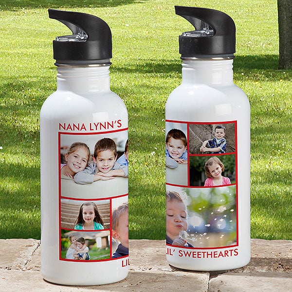 Personalized Golf Water Bottles 32 Oz With Flip-top Lid 