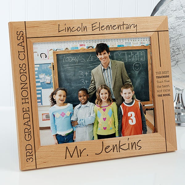Personalized Teacher Picture Frames - From The Class Of - 12921