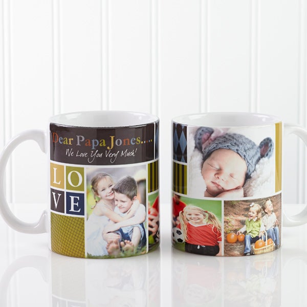 Personalized Photo Coffee Mugs - Photo Fun For Him