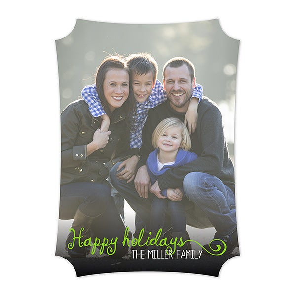 Personalized Photo Christmas Cards - Vertical - Picture Perfect - Christmas Cards